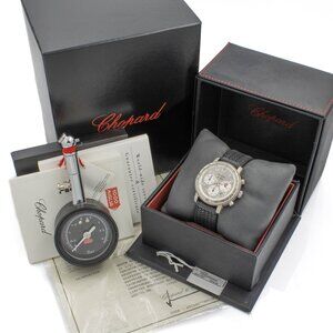 Chopard Mille Miglia Racing Silver LE Chronograph 40mm w/Box & Papers #W194186-2